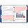 Разделитель листов OfficeSpace 230*120мм, трапеция, 100шт., без индексации, розовый, картонный 16104(работаем, фото 2