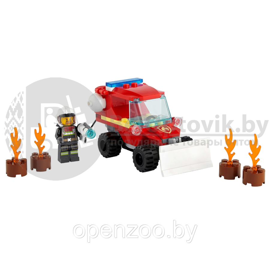 Оригинал Конструктор LEGO City 60279: Пожарная машина (Лего) - фото 4 - id-p147886351