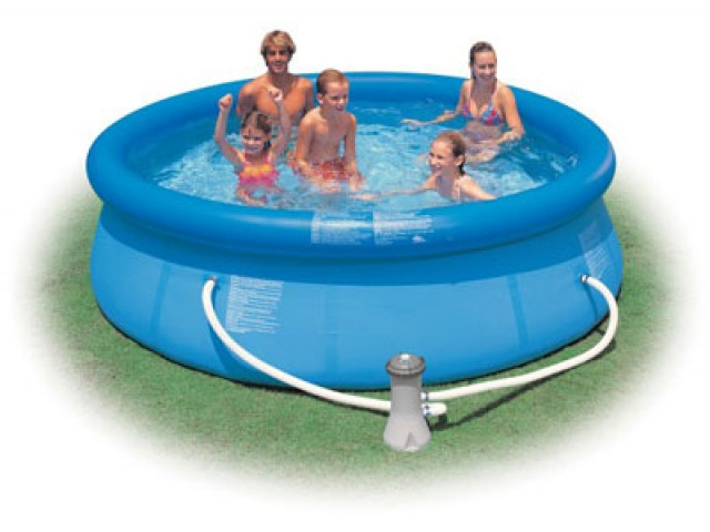 Надувной бассейн Intex Easy Set Pool 244см x 61см с фильтр-насосом 1250 л/ч, арт. 28108 - фото 3 - id-p93494054