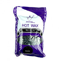 Воск пленочный в гранулах Konsung Beuty Hot Wax blac100 гр.