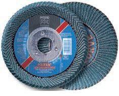 Лепестковые шлифовальные диски POLIFAN PFR 125-M Z40 SGP CURVE STEELOX
