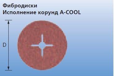 Фибродиски FS 115-22 A-COOL 50