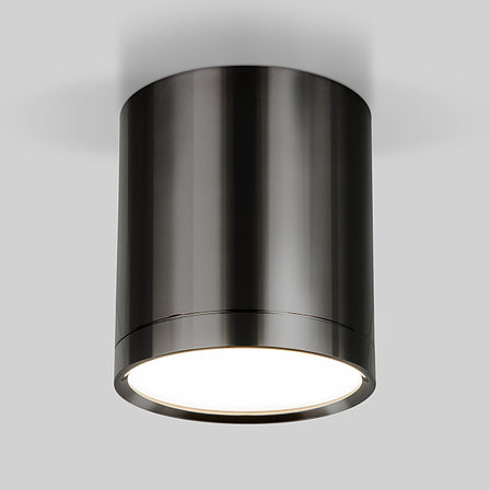 Накладной потолочный светильник DLR024 6W 4200K Черный жемчуг, фото 2