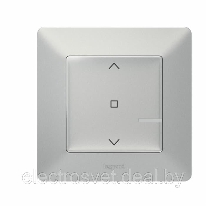 Valena Life NETATMO - Выключатель рольставней 500 ВА алюминий - фото 1 - id-p147929677