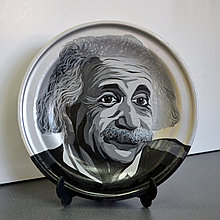 Тарелка декоративная “Альберт Эйнштейн”