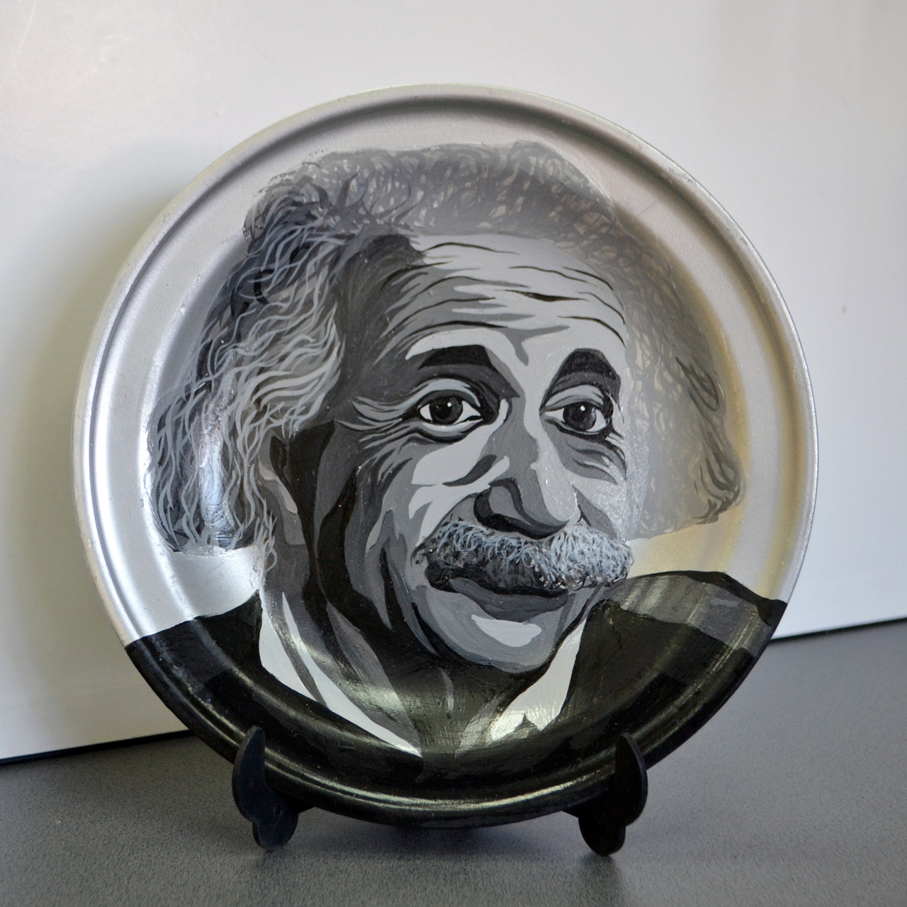 Тарелка декоративная Альберт Эйнштейн - фото 1 - id-p147932481