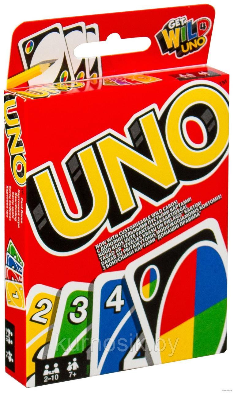 Настольная карточная игра "Уно" Классическая UNO - фото 1 - id-p147938157