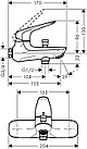 СМЕСИТЕЛЬ ДЛЯ ВАННЫ HANSGROHE NOVUS ВМ, фото 2