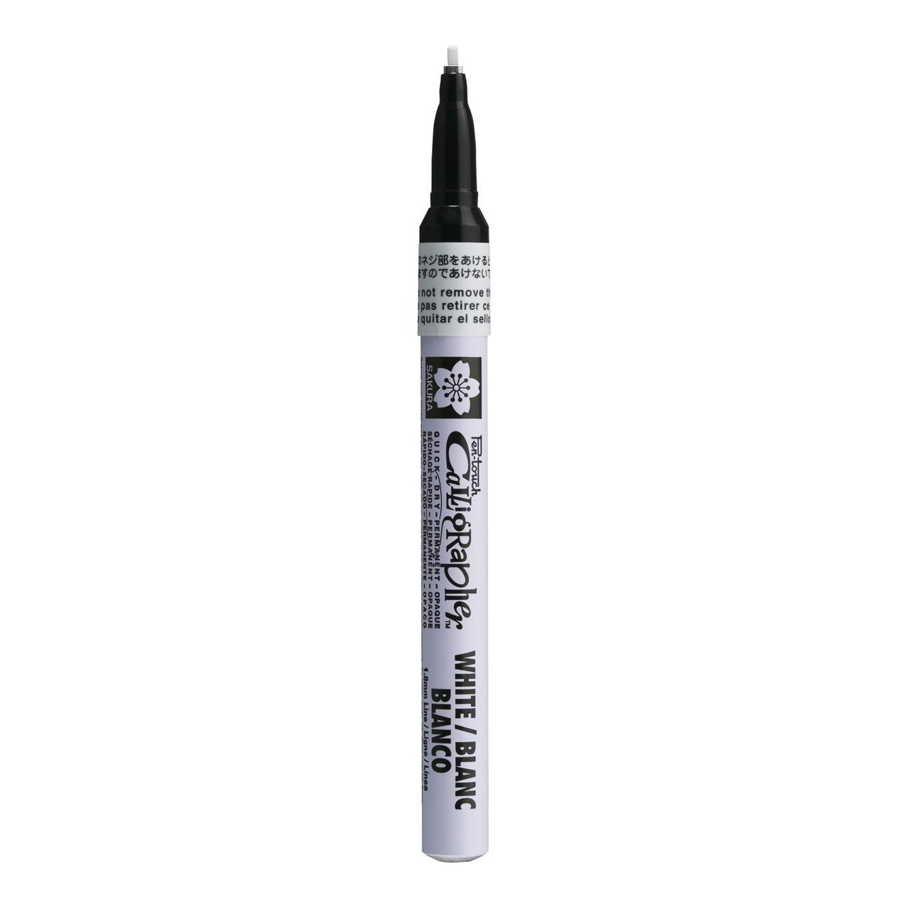 Маркер для каллиграфии Pen-Touch Calligrapher 1,8мм, белый, Sakura - фото 1 - id-p147959894