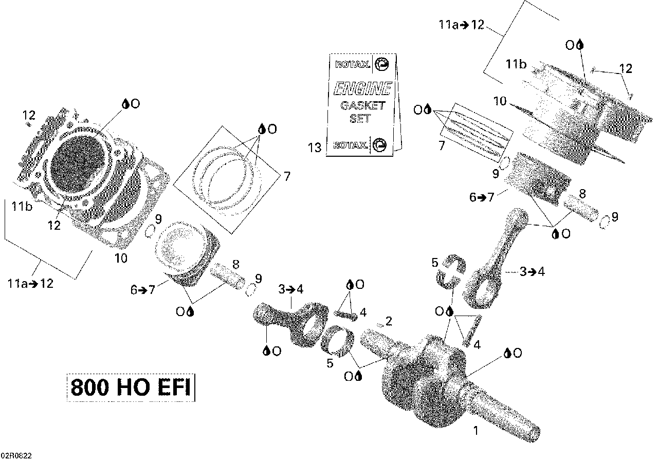 Цилиндр квадроцикла BRP Can-am - фото 1 - id-p147970752