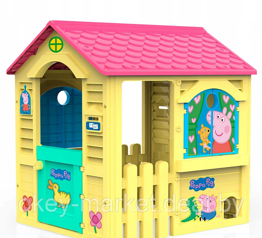 Детский игровой садовый домик Chicos Swinka Peppa 89503