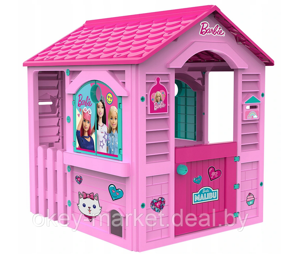 Детский игровой садовый домик Chicos Barbie 89609 - фото 1 - id-p147989052