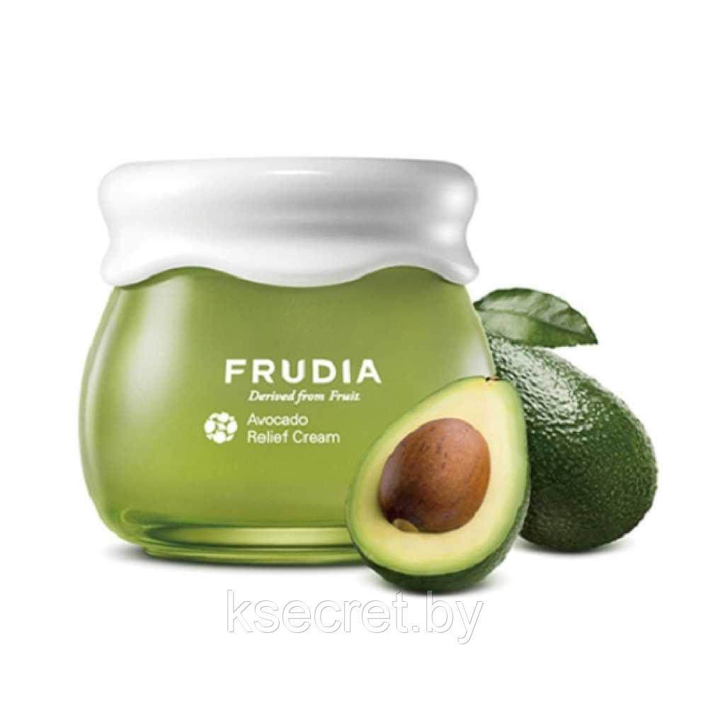 Миниатюра Frudia Avocado Relief Cream Jar Фрудиа Восстанавливающий крем с авокадо - фото 1 - id-p147990120