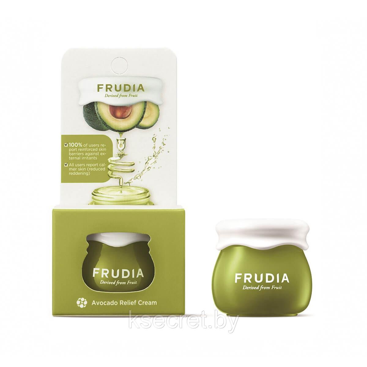 Миниатюра Frudia Avocado Relief Cream Jar Фрудиа Восстанавливающий крем с авокадо - фото 5 - id-p147990120