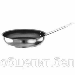 Сковорода (индукция); сталь нерж., тефлон; D=28 см