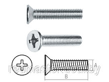 Винт М6х100 mm потайная головка, цинк, класс прочности 5.8, DIN 965 (100 шт) STARFIX SMC2-48906-100