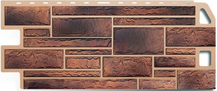 Фасадная панель (цокольный сайдинг) Альта-Профиль Камень Сланец - фото 1 - id-p34977993