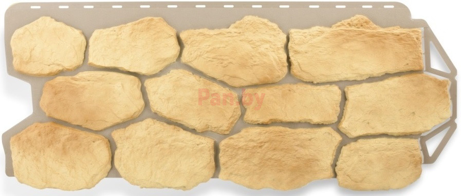 Фасадная панель (цокольный сайдинг) Альта-Профиль Бутовый камень Греческий - фото 1 - id-p34978020