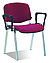 Стул ИСО блек + пюпитр для посетителей и трнингов, Конференц - кресла ISO bleck кож/зам V, фото 6