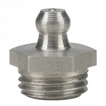 Пресс-масленка Н1, прямая G 1/4'', VA, SK, SW 14 mm нержавеющая сталь (упаковка 10 шт.) Pressol 15938 Германия