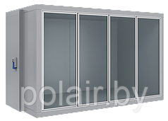 Холодильная камера POLAIR со стеклянным фронтом КХН-7,73 СФ низкотемпературная (-15...-23 °C)