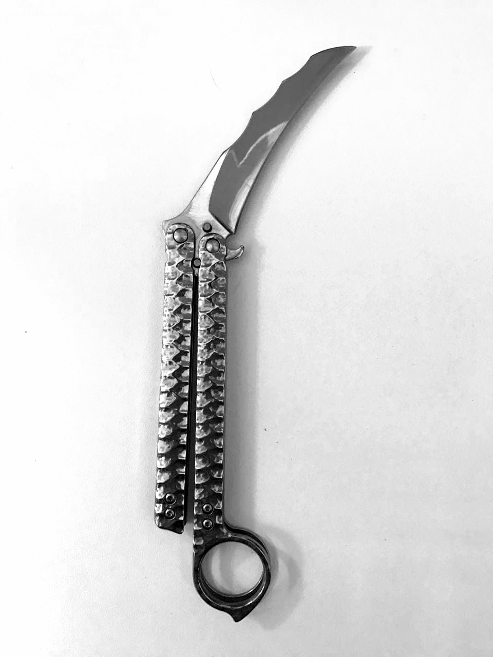 Сувенирный нож-керамбит складной, фото 1