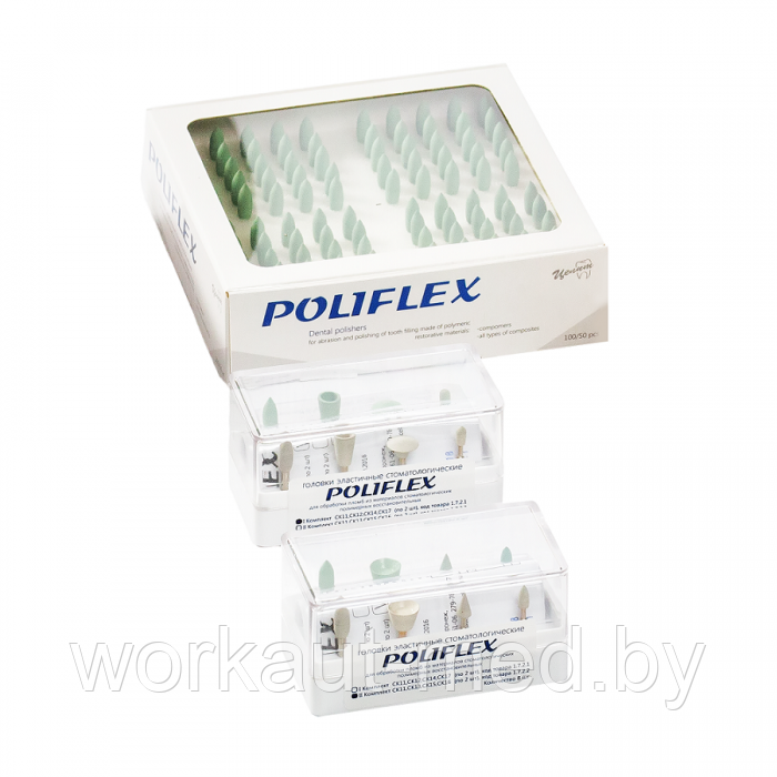 Головки эластичные стоматологические Poliflex