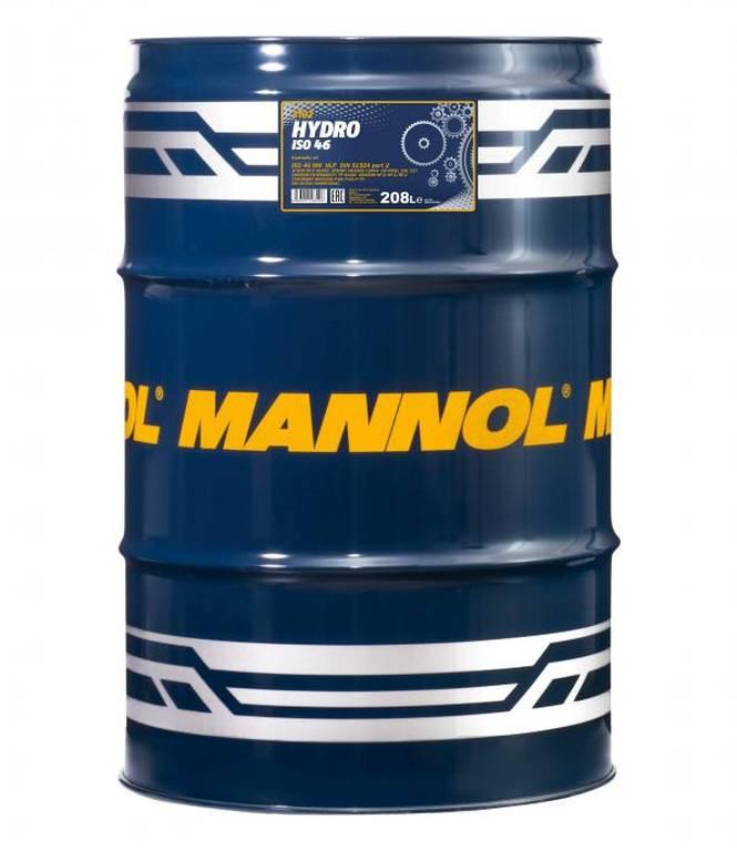 Масло гидравлическое MANNOL Hydro ISO 46 HL 208л., 96139