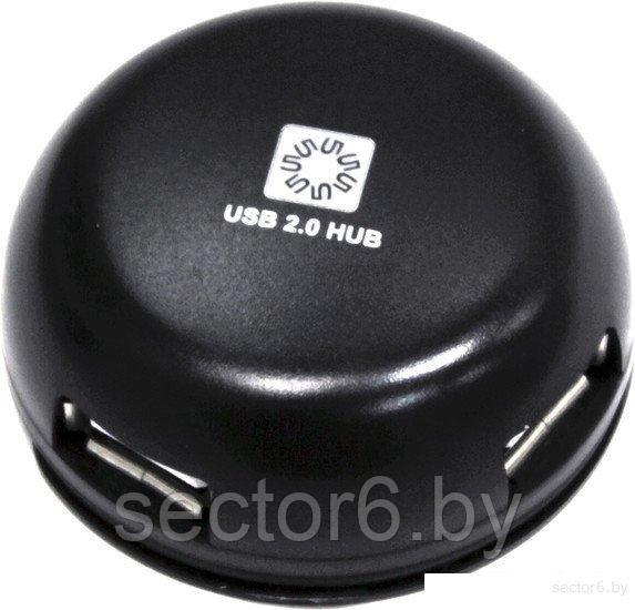 USB-хаб 5bites HB24-200BK