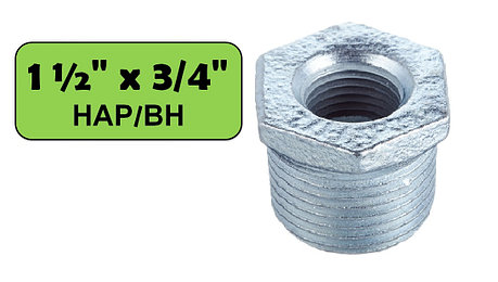 Футорка 40*20 мм. нар/вн чугунная оцинкованная "Гебо" ( 1 1/2" х 3/4"), фото 2
