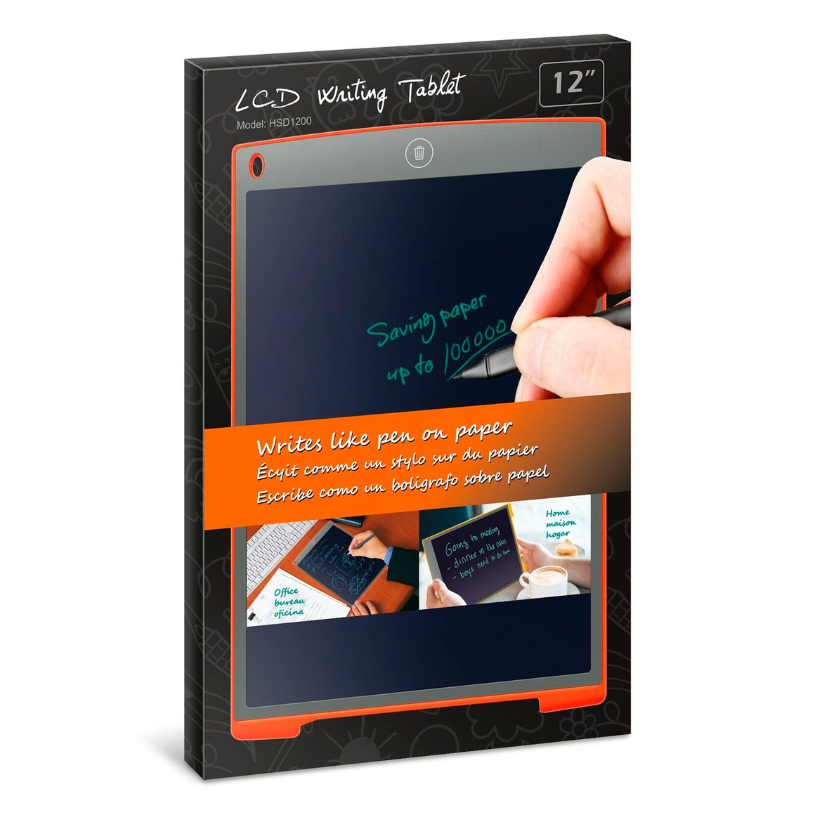 Планшет для рисования и записей LCD Writing Tablet 12 дюймов - фото 4 - id-p148069961