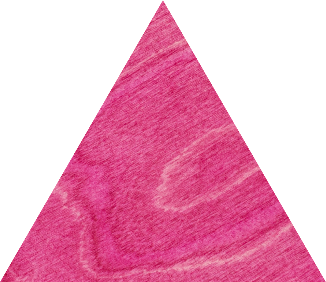 Декоративная панель "Треугольник" цвет: Pomegranate Pink