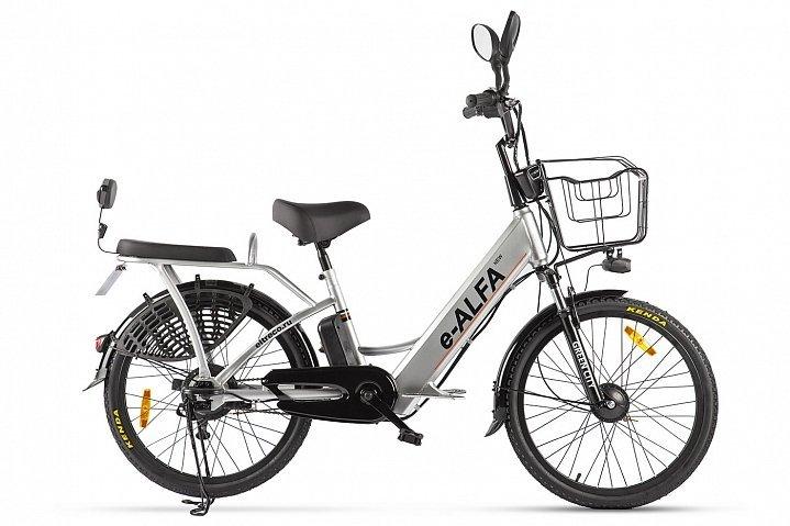 GREEN CITY e-ALFA new серебристый