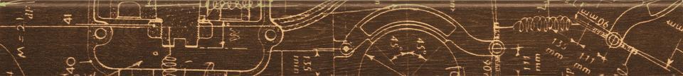 Плинтус деревянный шпонированный Tarkett ART LOUIS ECENTRIC 80x20x2400