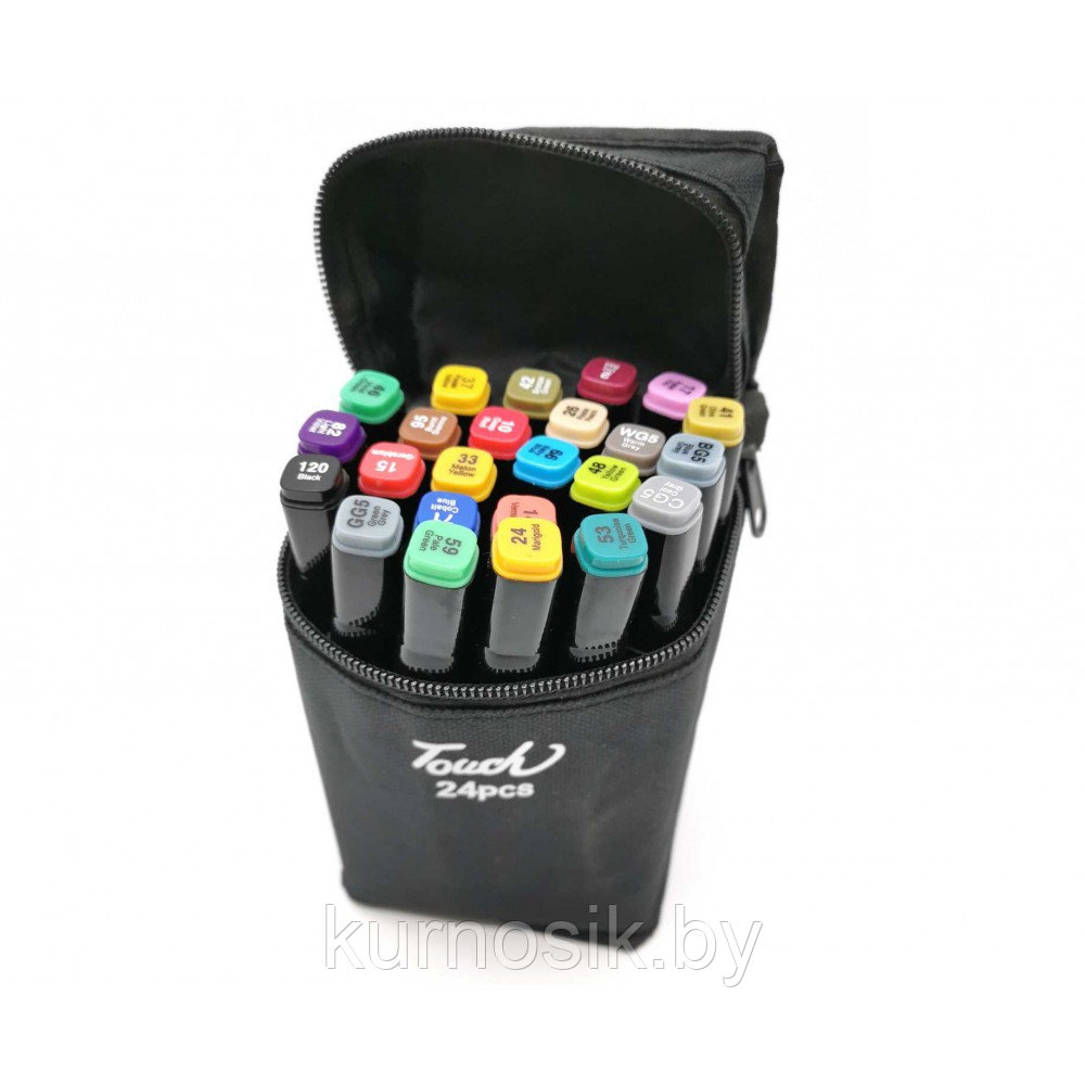 Двусторонние маркеры для скетчинга и рисования Touch 24 цвета - фото 2 - id-p148084346