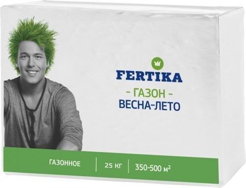 Минеральное удобрение Fertika "Газонное Весна-лето" (25кг) - фото 1 - id-p148085873