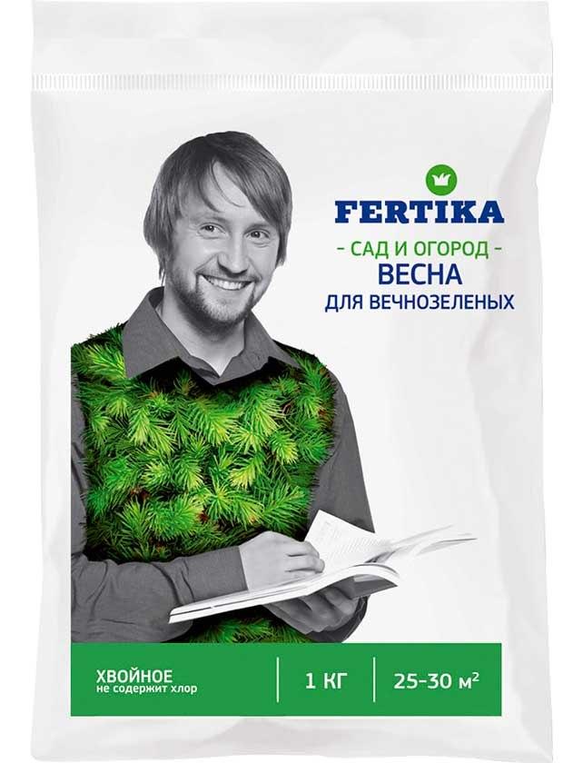 Минеральное удобрение "Хвойное весна" (1кг) Россия Fertika "Хвойное весна" (1кг) - фото 1 - id-p148085875