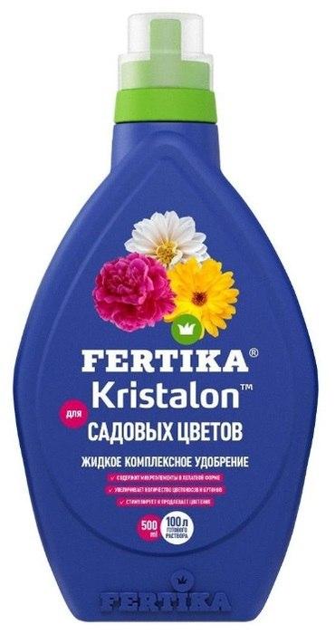 Минеральное удобрение Fertika "Кристалон для садовых цветов жидкий" (500мл)