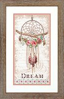 Набор для вышивания крестом «Ловец снов» «Floral Dreamcatcher»
