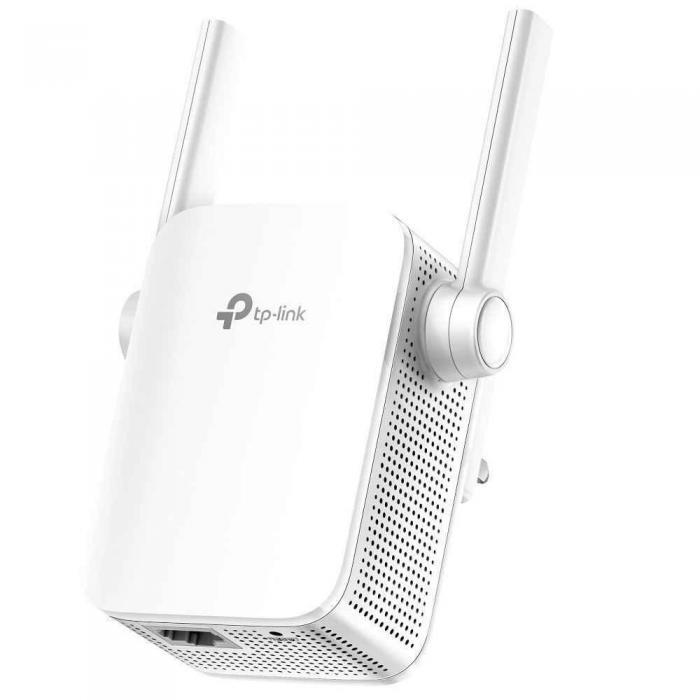 Усилитель беспроводного сигнала Wi-fi TP-LINK RE205 белый - фото 1 - id-p147995347