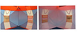 Палатка для зимней рыбалки Митек Нельма Куб-2 Люкс (2,05х2,05х1,9), фото 4