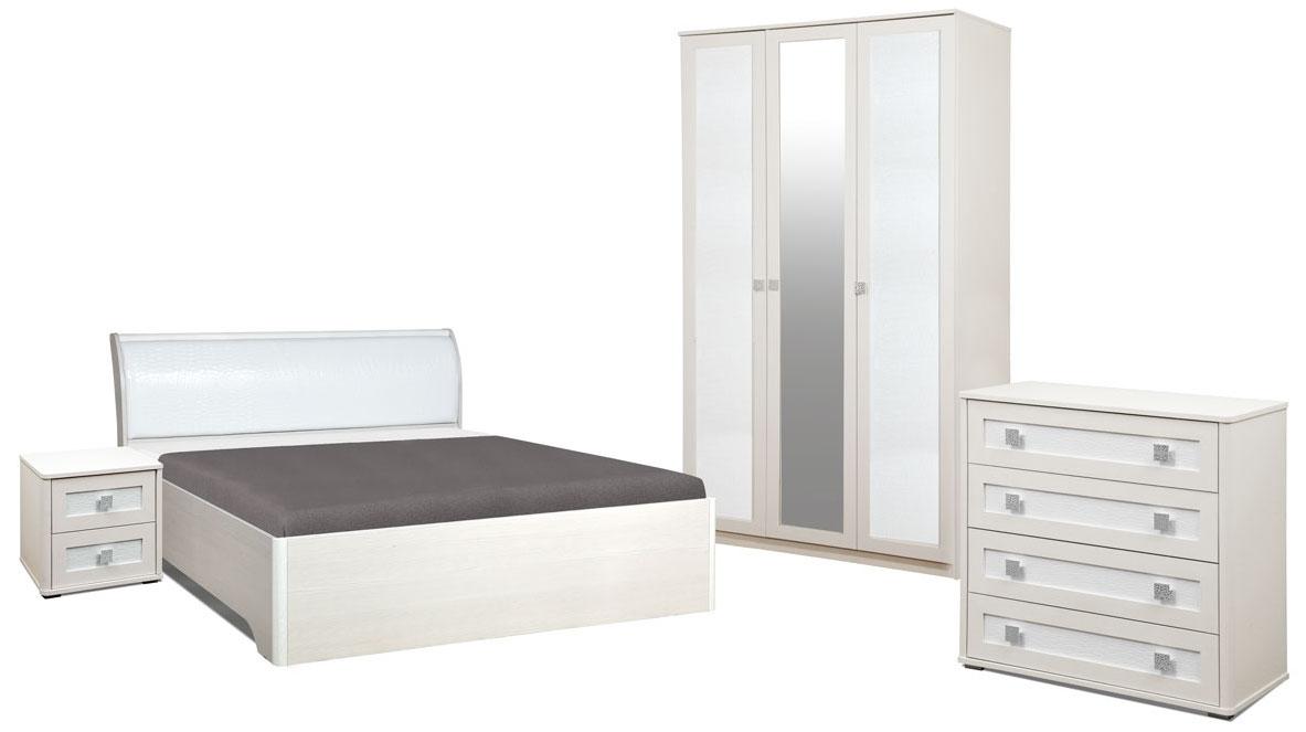 Комплект мебели для спальни Мона 3 (крем) - фото 1 - id-p148089812