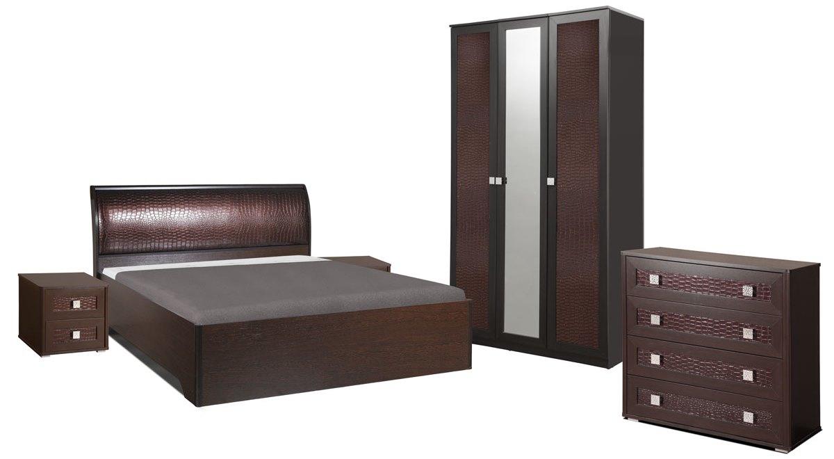 Комплект мебели для спальни Мона 3 (венге) - фото 1 - id-p148089813