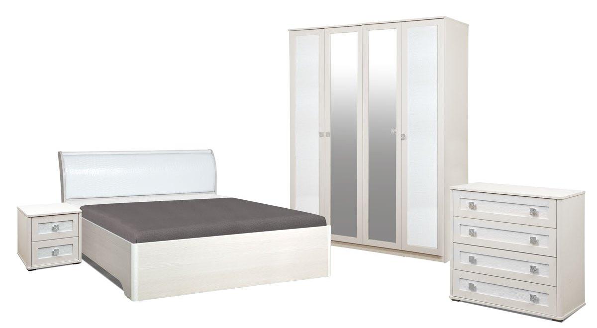 Комплект мебели для спальни Мона 4 (крем) - фото 1 - id-p148089814