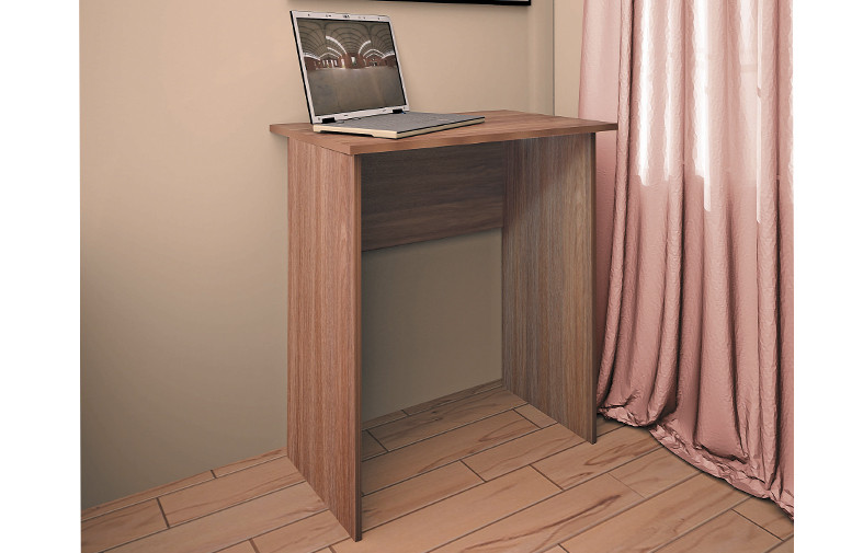 Письменный приставной стол (ясень шимо темный) - фото 2 - id-p148090841