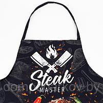 Фартук "Этель" Steak Master 73х71 см см, 100% хл, саржа 190 гр/м2, фото 4