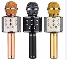 ОРИГИНАЛЬНЫЙ КАРАОКЕ МИКРОФОН WESTER WS 868