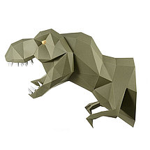 Динозавр Завр (васаби). 3D конструктор - оригами из картона, фото 2