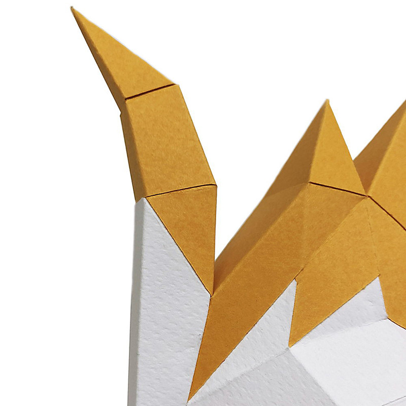 Какаду. 3D конструктор - оригами из картона - фото 3 - id-p148109501