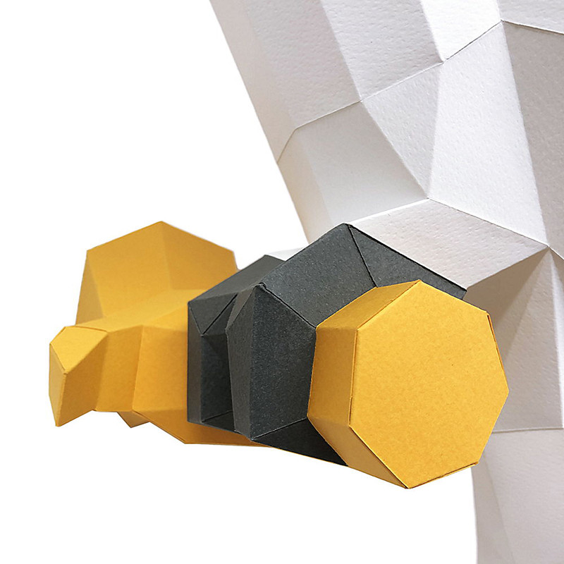 Какаду. 3D конструктор - оригами из картона - фото 4 - id-p148109501
